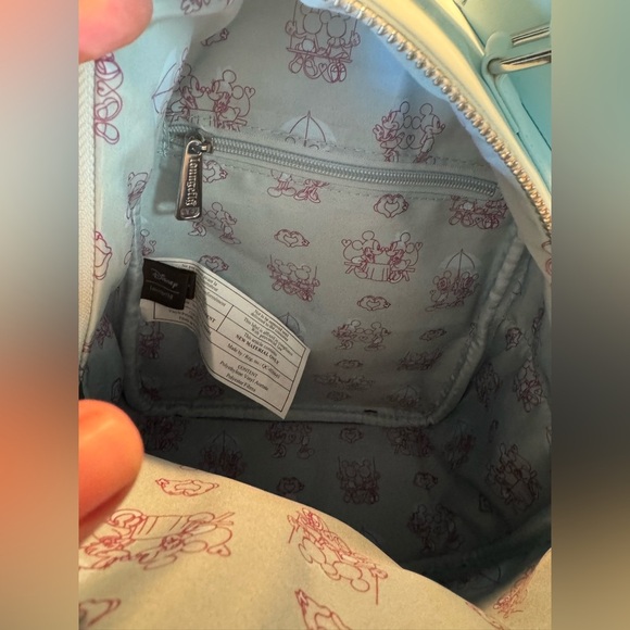 Loungefly Disney Mickey Mouse & Minnie Mouse Just Married Wedding Backpack - Picture 5 of 6